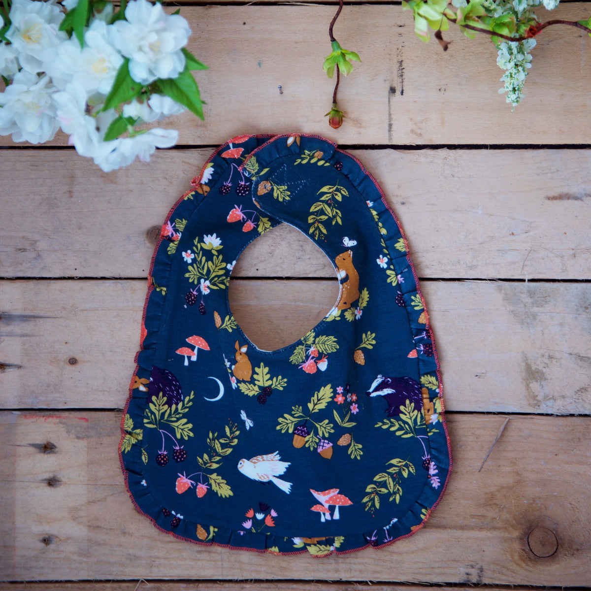 Enchanted Forest Print Bib