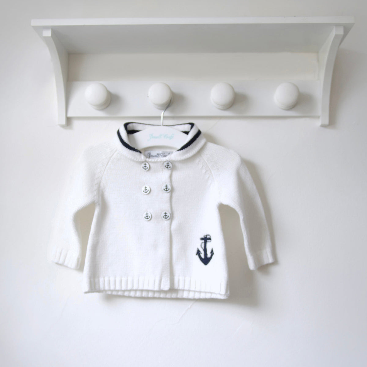 Anchor Knitted Pram Coat
