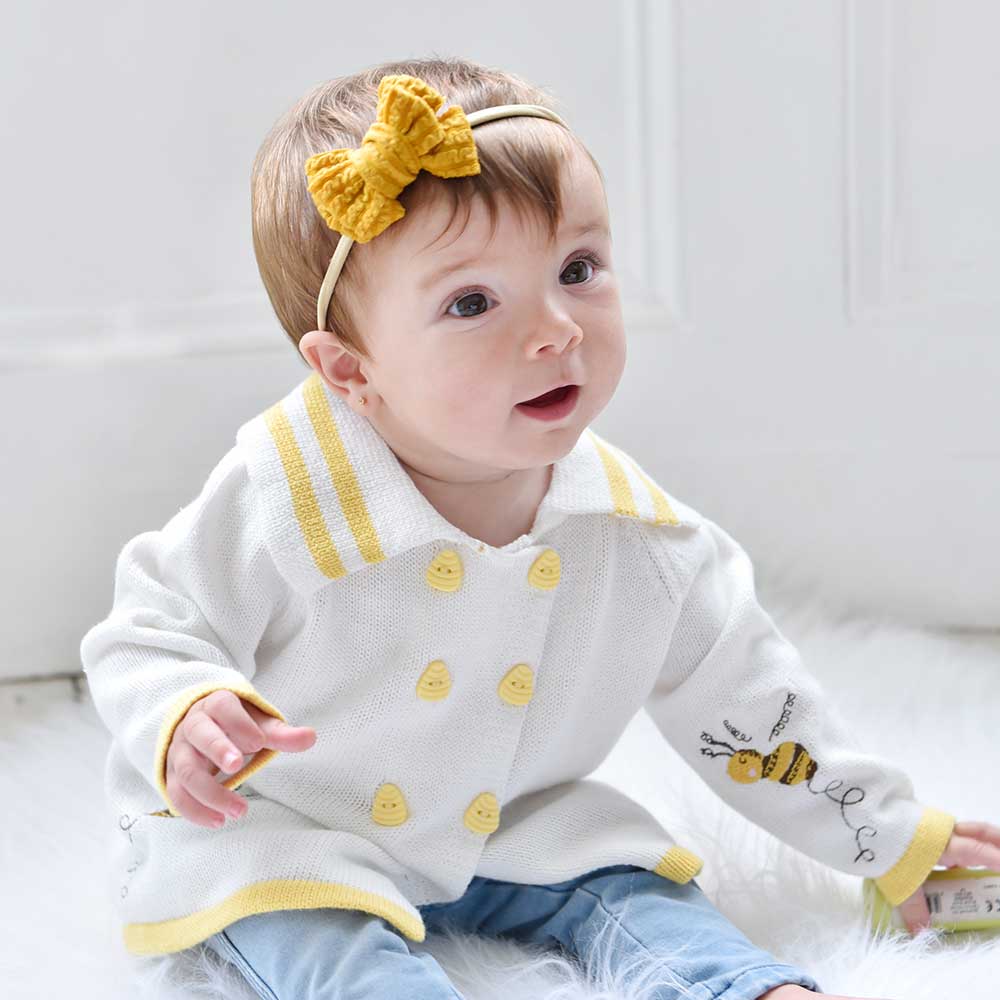 Bumble Bee Gestrickter Kinderwagenmantel