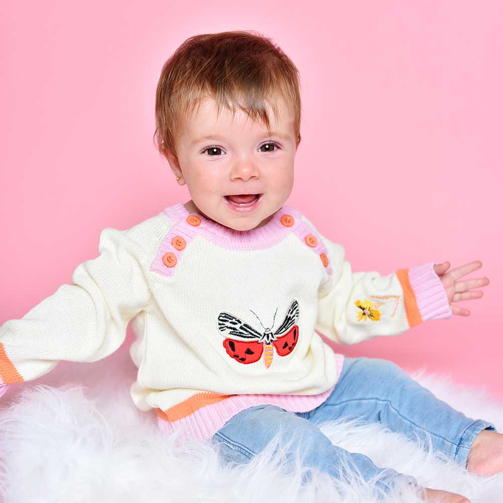 Butterfly Knitted Jumper