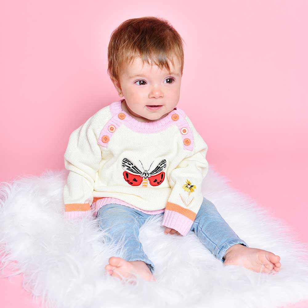 Butterfly Knitted Jumper