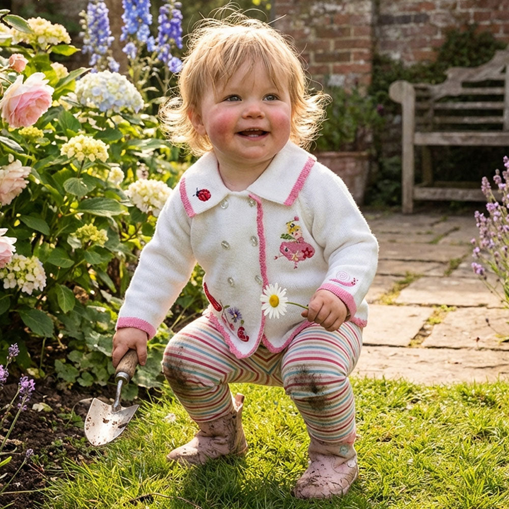 Fairy Knitted Pram Coat