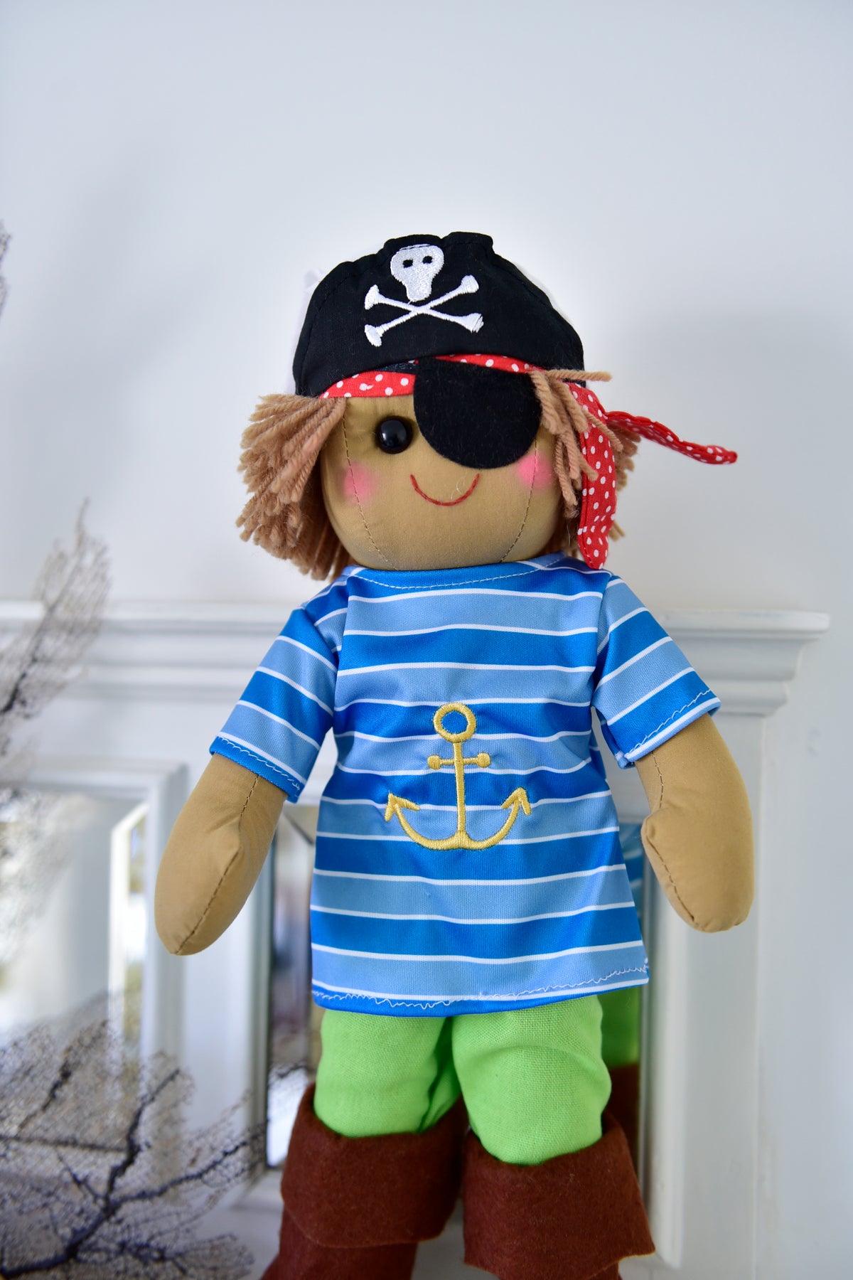 Pirate 40cm Rag Doll