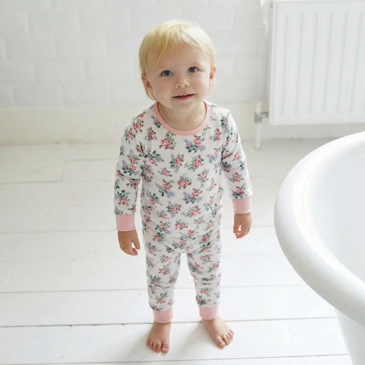 Floral Rose Cosy Pyjamas