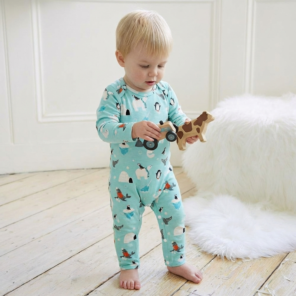 Polar Print Jumpsuit