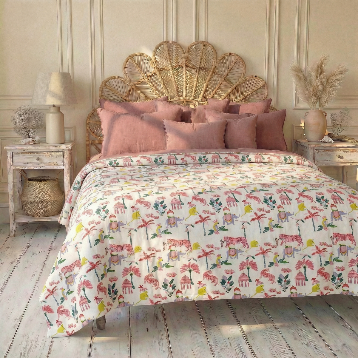 Sultan’s Garden Print Quilt/Throw