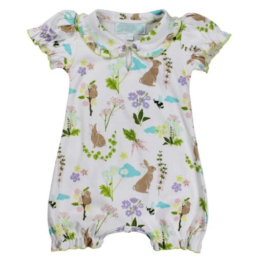 Meadow Print Baby Grow