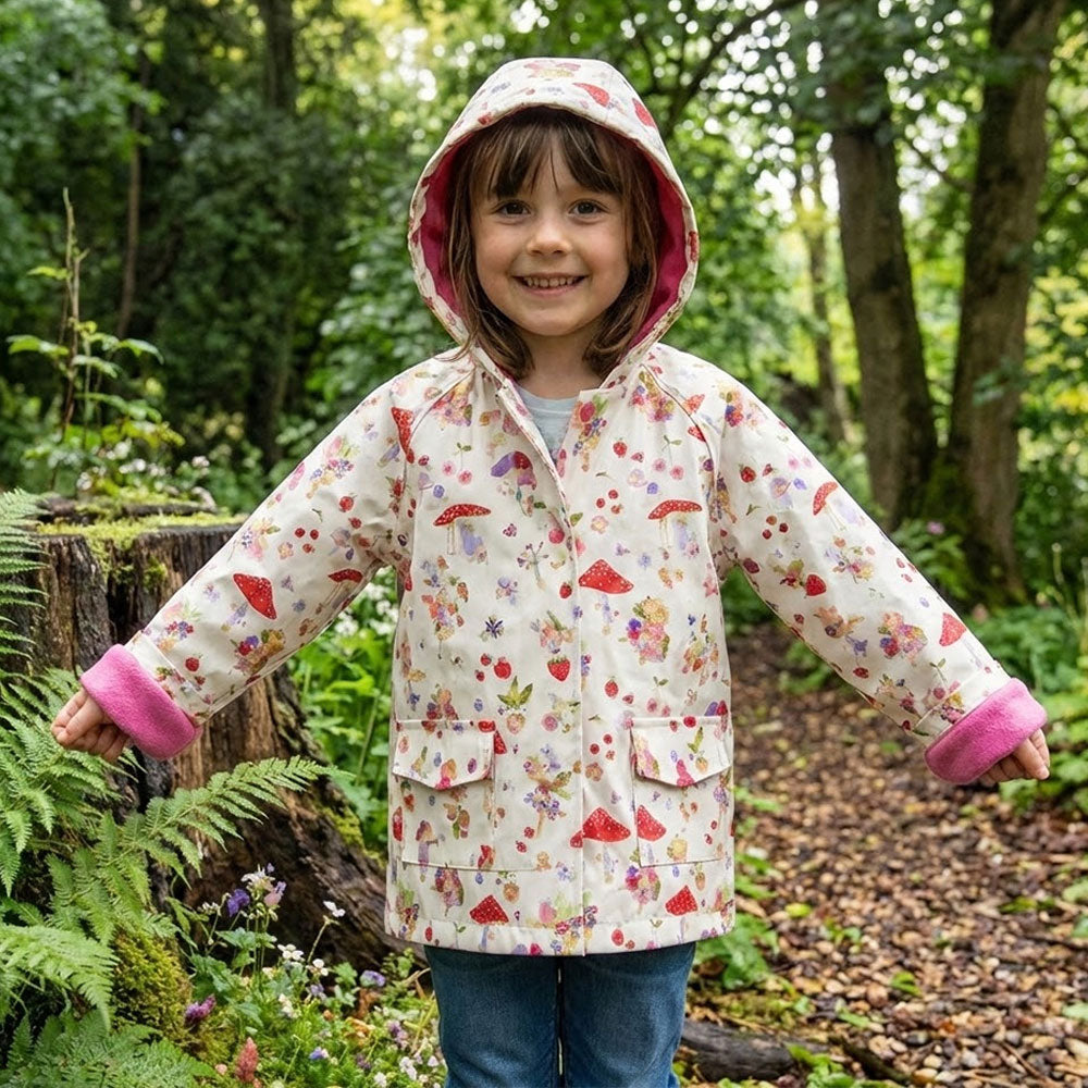 Fairy Print Raincoat