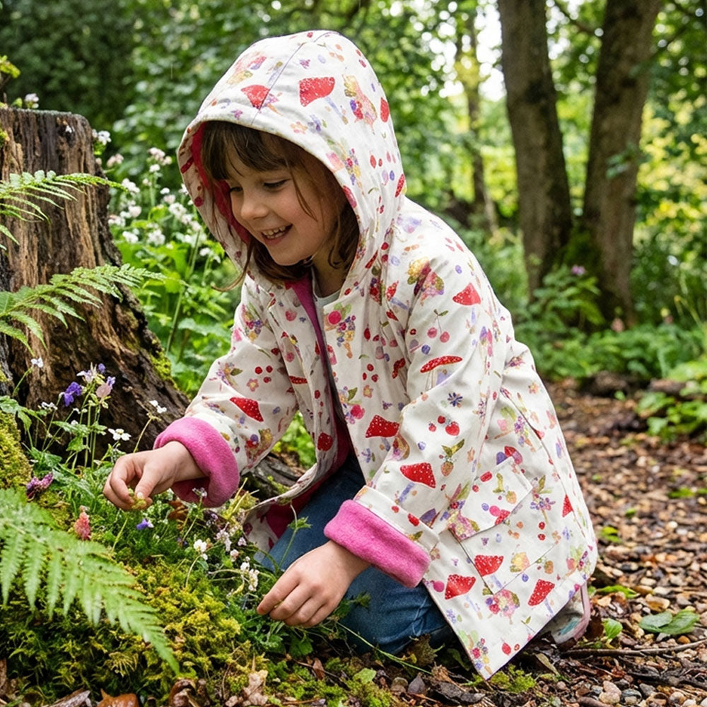 Fairy Print Raincoat