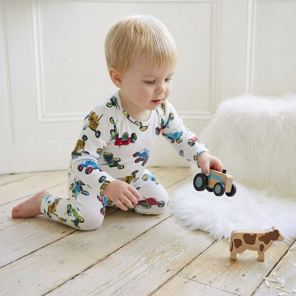 Vintage Tractor Jumpsuit