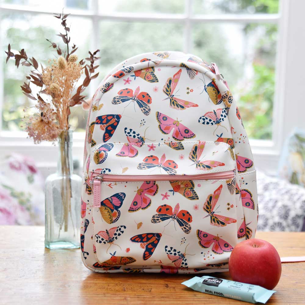 Butterfly Print Backpack