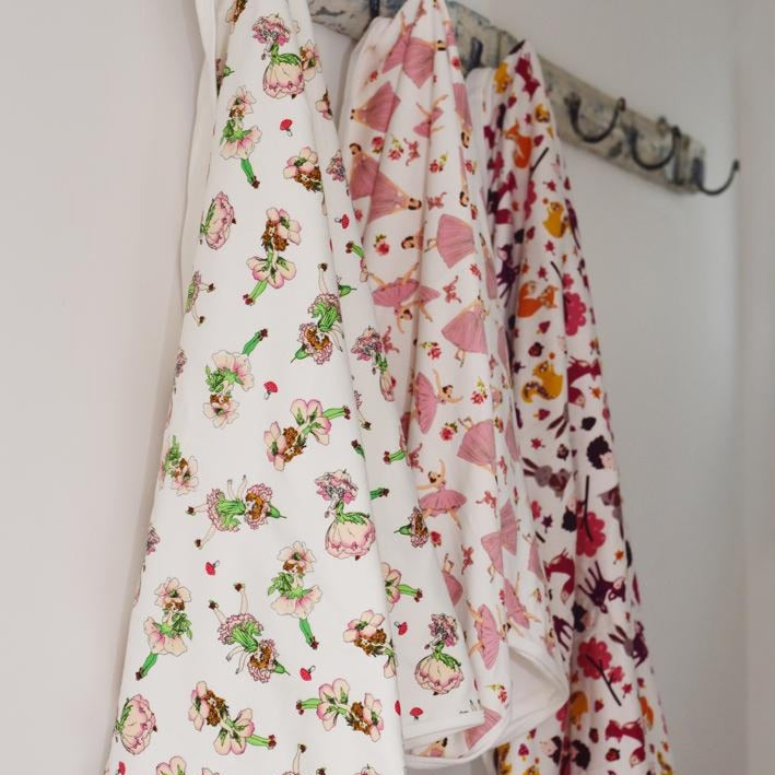 Soft Garden Fairy Baby Blanket