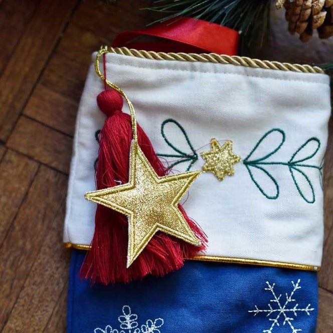 Toadstool Christmas Stocking