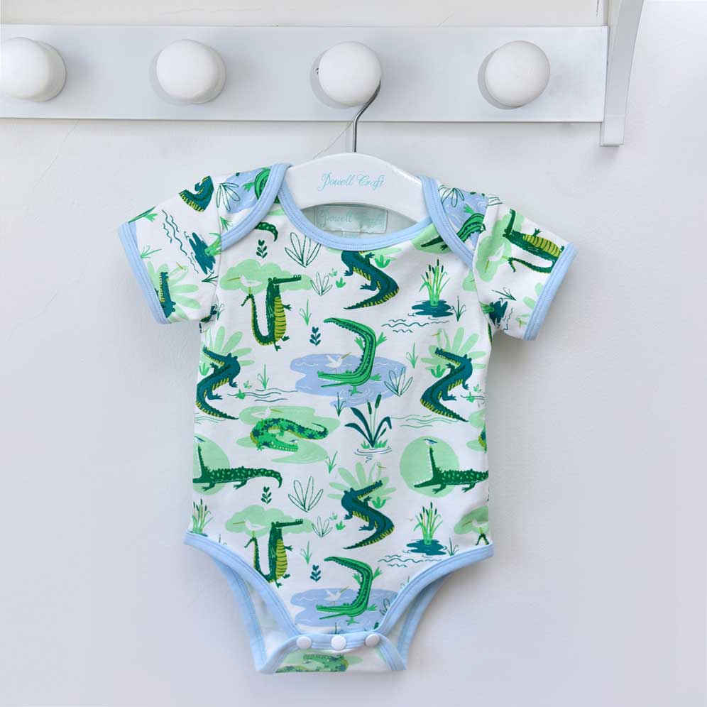 Crocodile Baby Grow