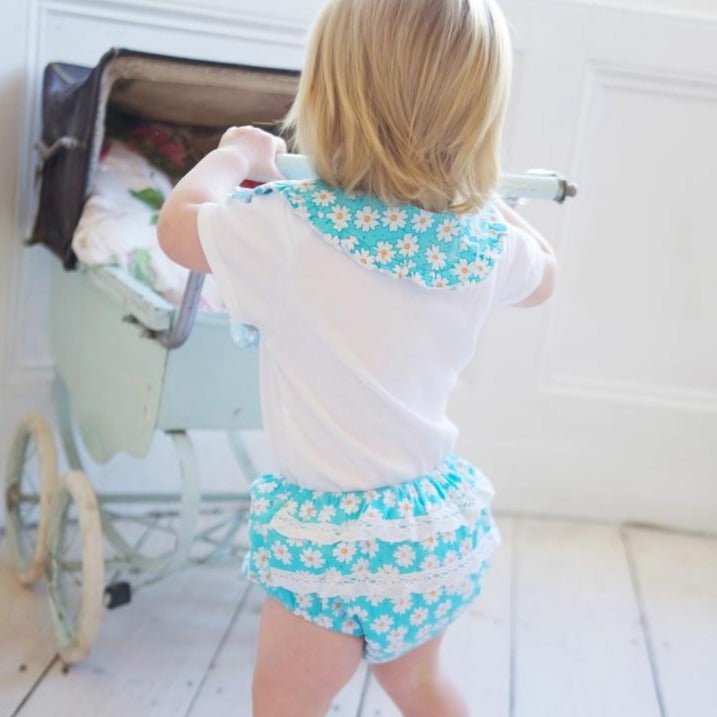 Daisy Print Frilly Knickers