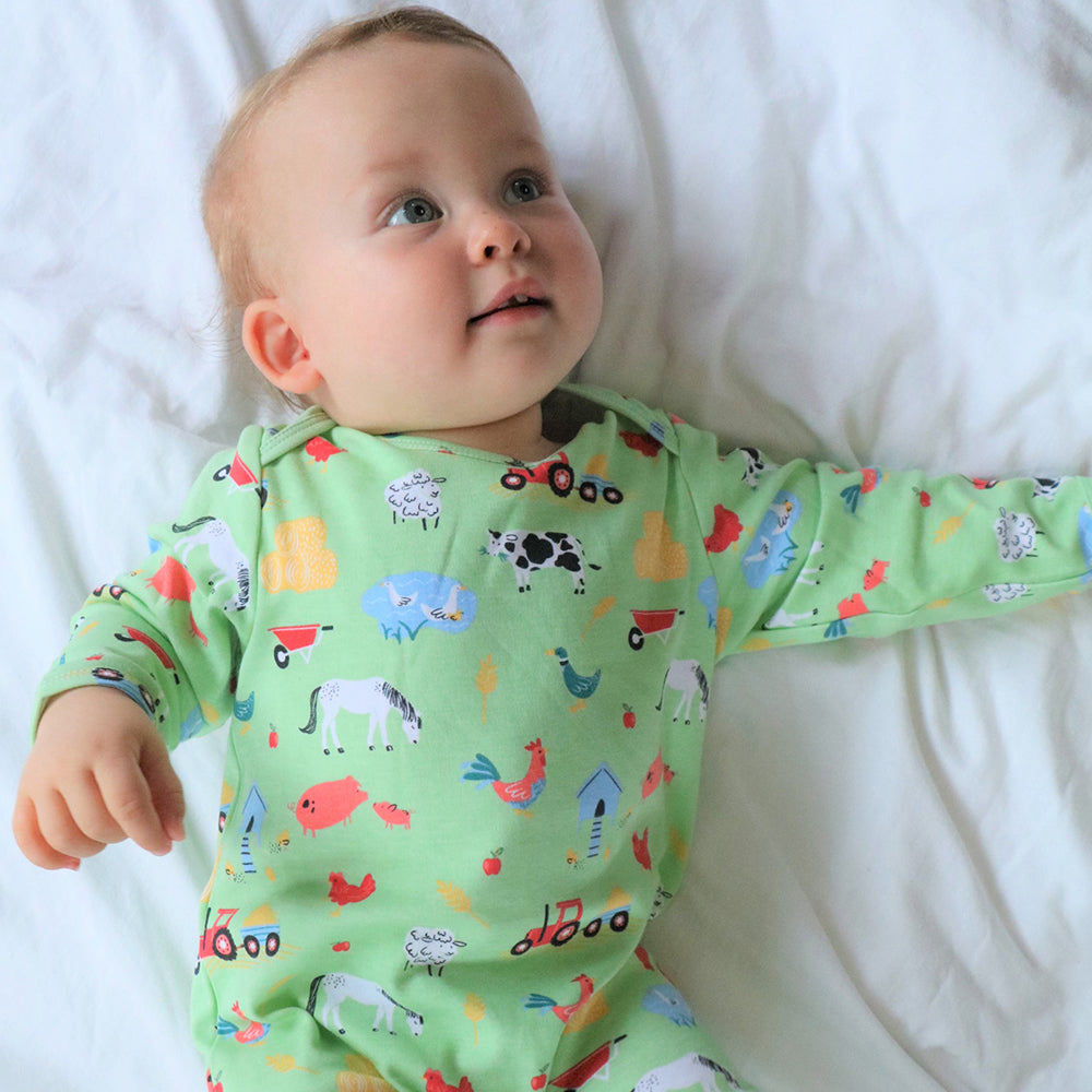 Farmyard Print Jumpsuit