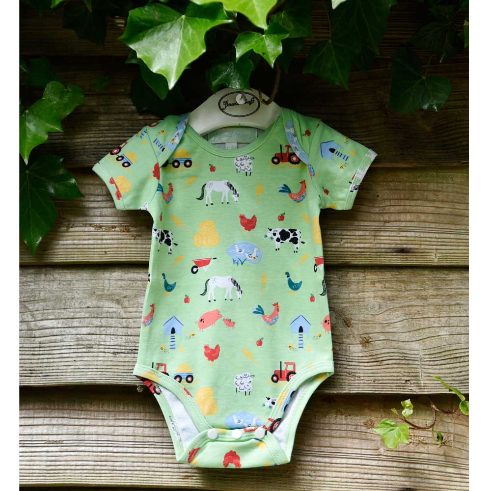 Farmyard Baby Grow