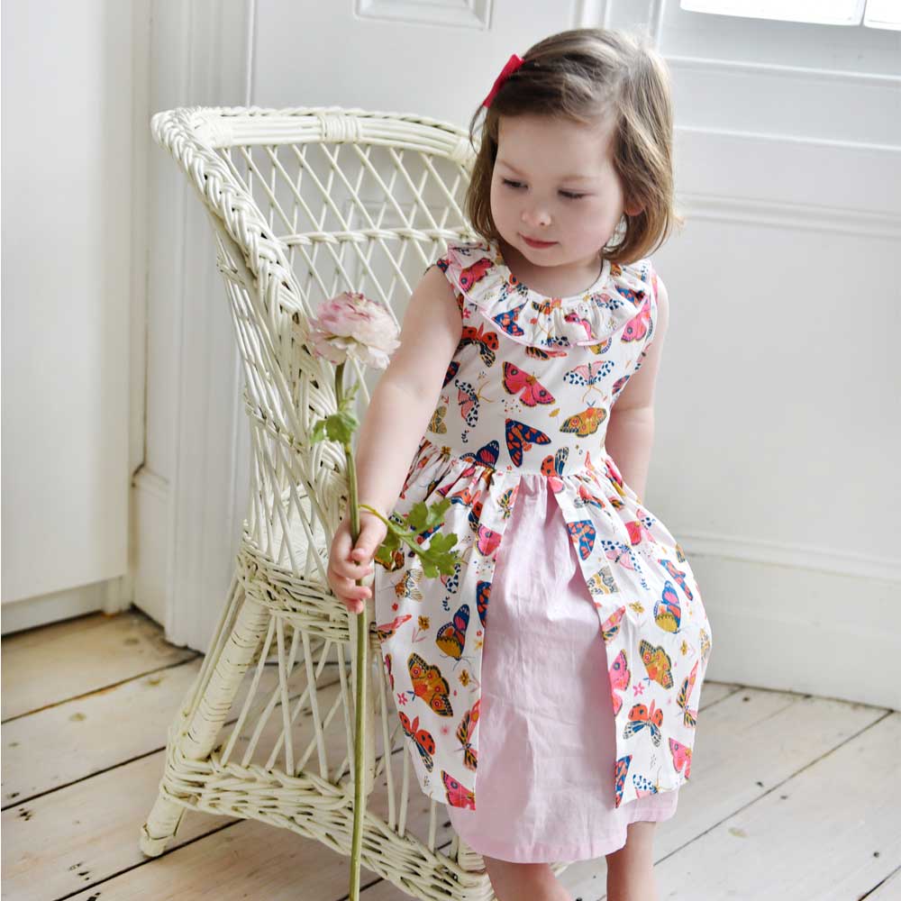 Butterfly Pinafore Dress