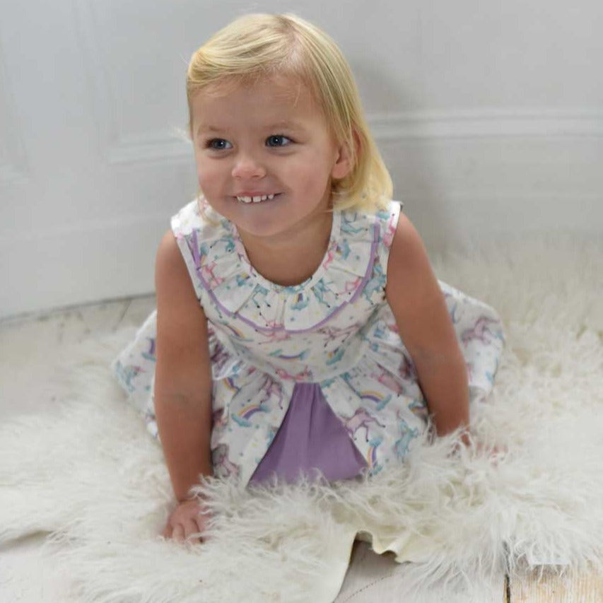 Unicorn Pinafore Dress