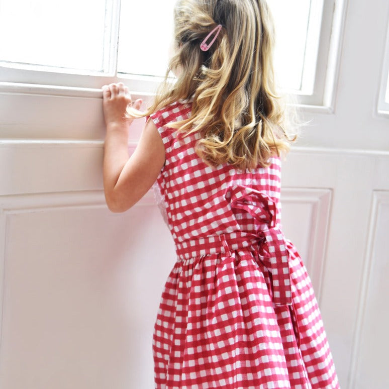 Red Gingham Dress
