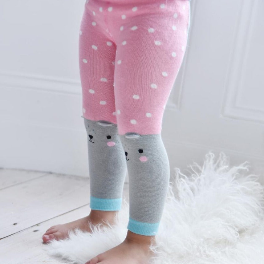 Bear Knitted Leggings