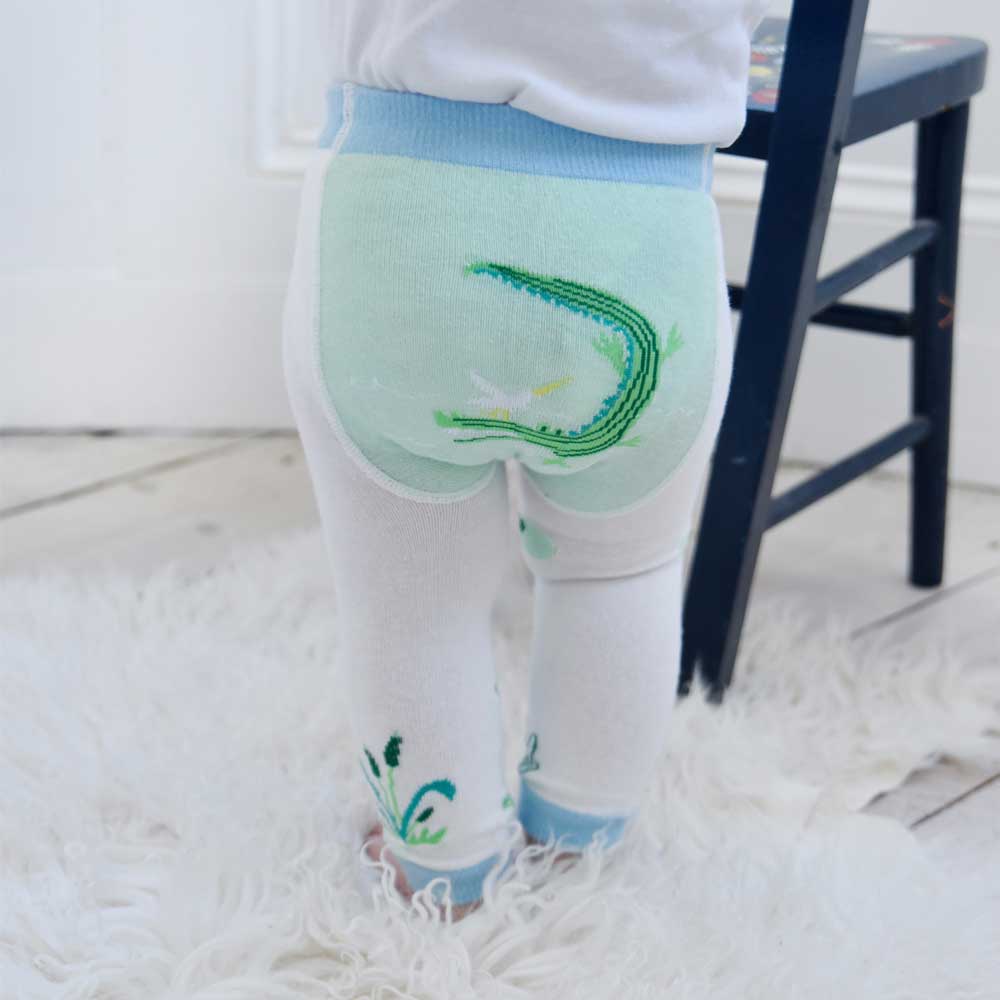 Crocodile Knitted Leggings