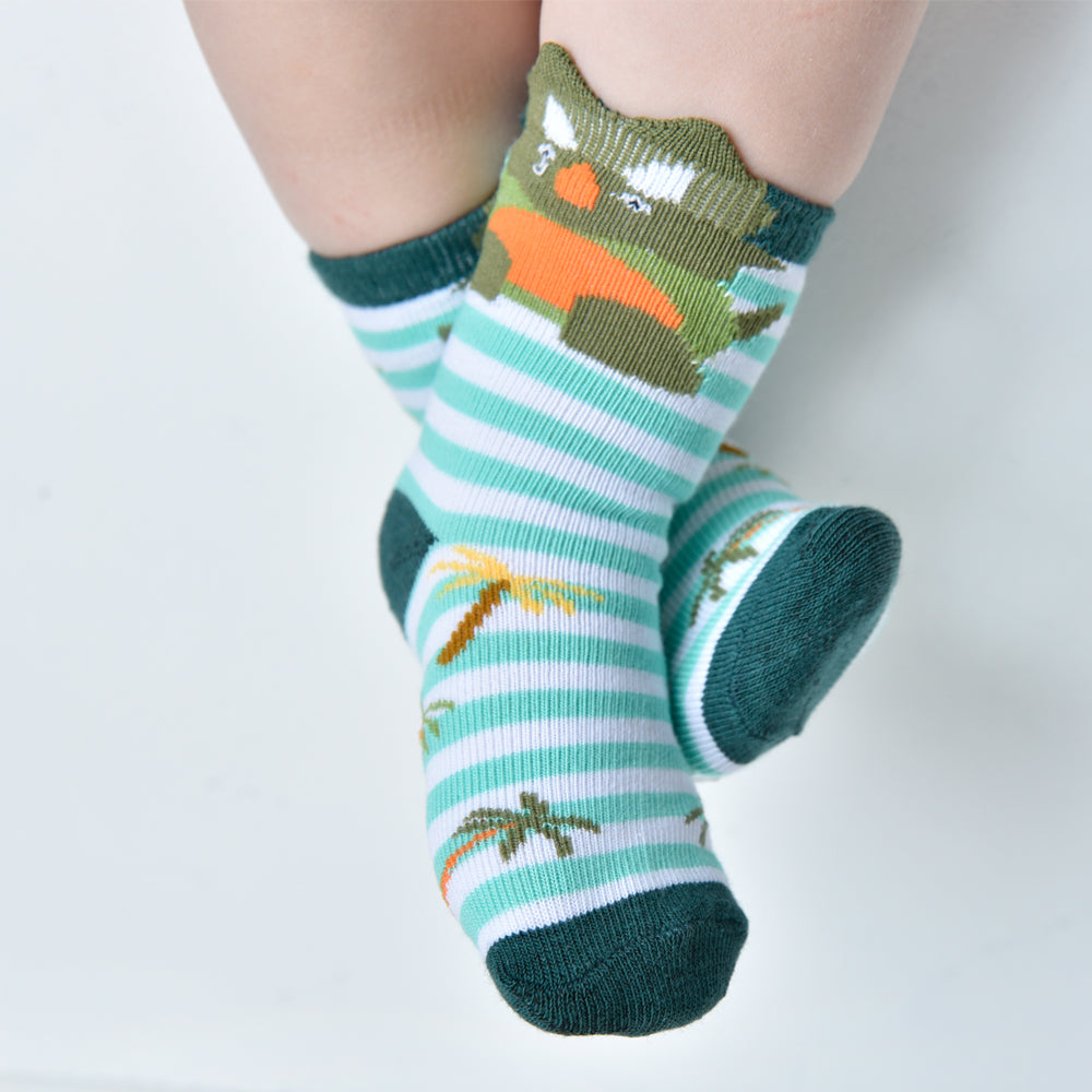 Dinosaur Socks (PACK OF 2 PAIRS)