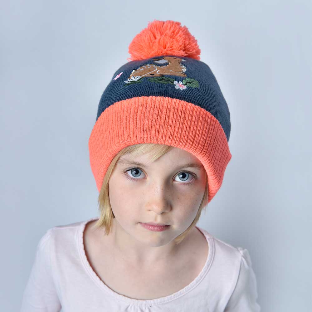 Gorro de punto del bosque encantado