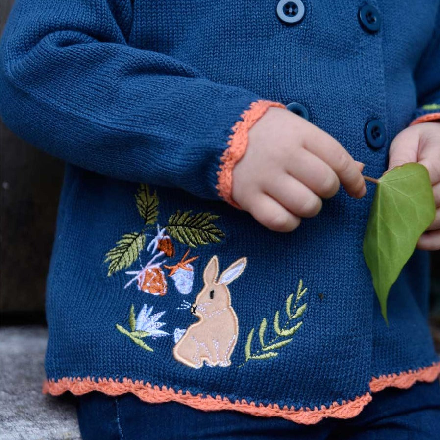 Enchanted Forest Knitted Pram Coat