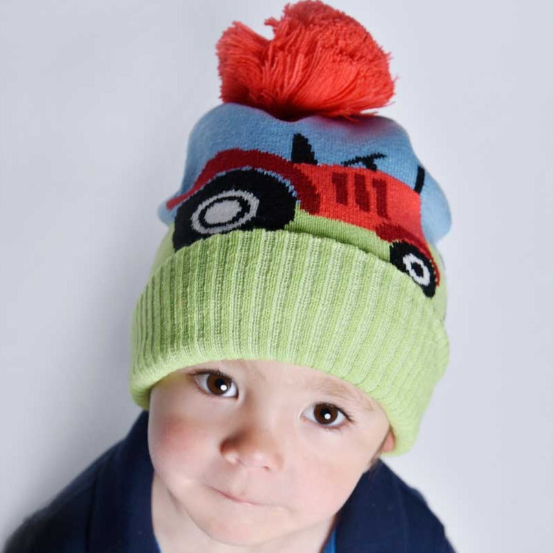 Tractor Knitted Hat