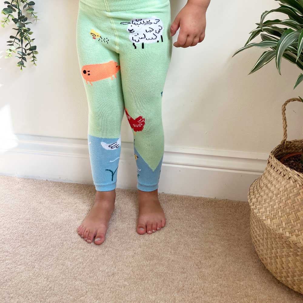 Farmyard Knitted Leggings