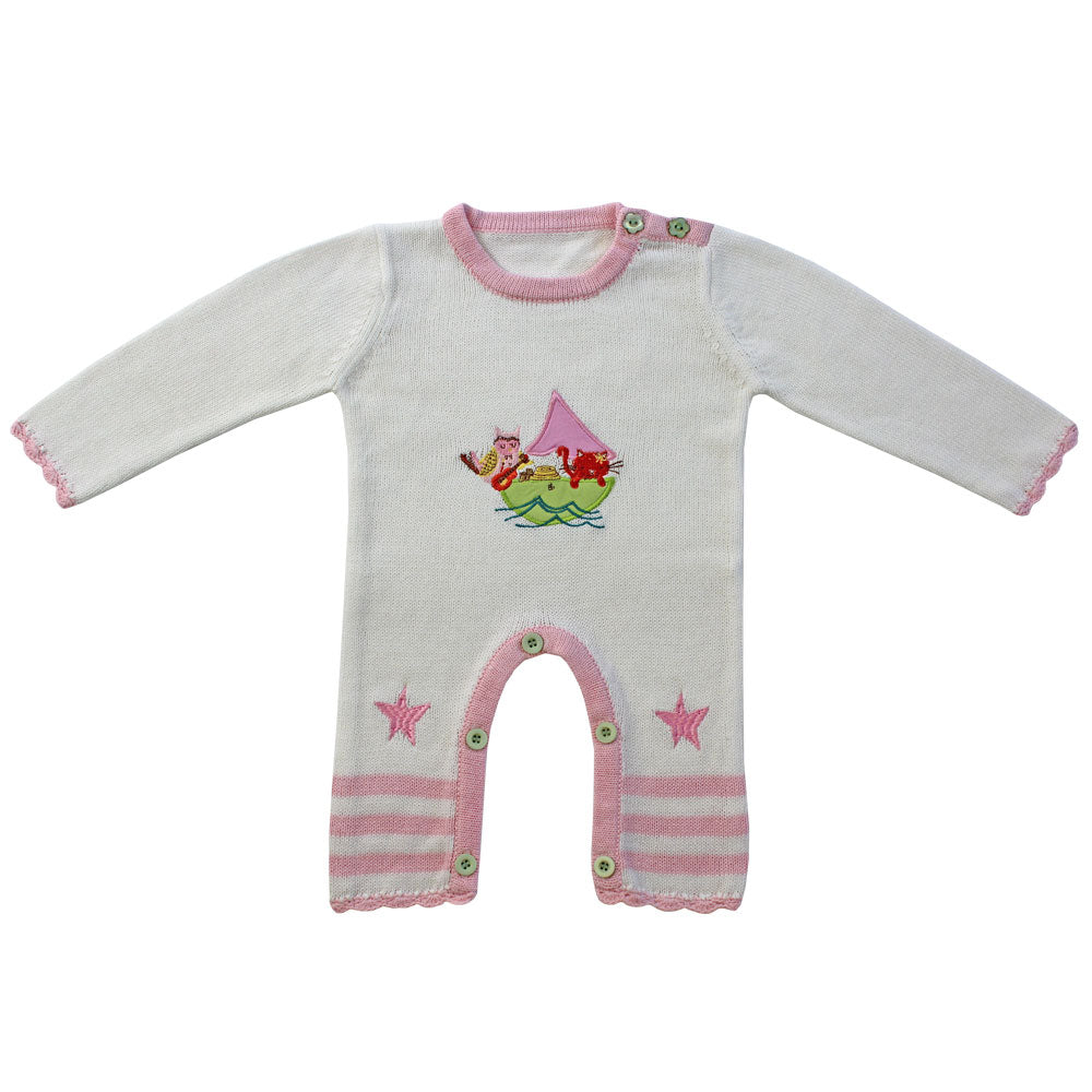 Owl and the Pussycat Long Sleeve Knitted Jumpsuit