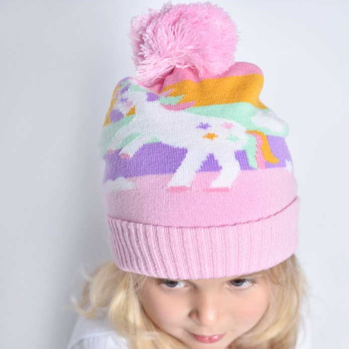 Gorro de Punto Unicornio