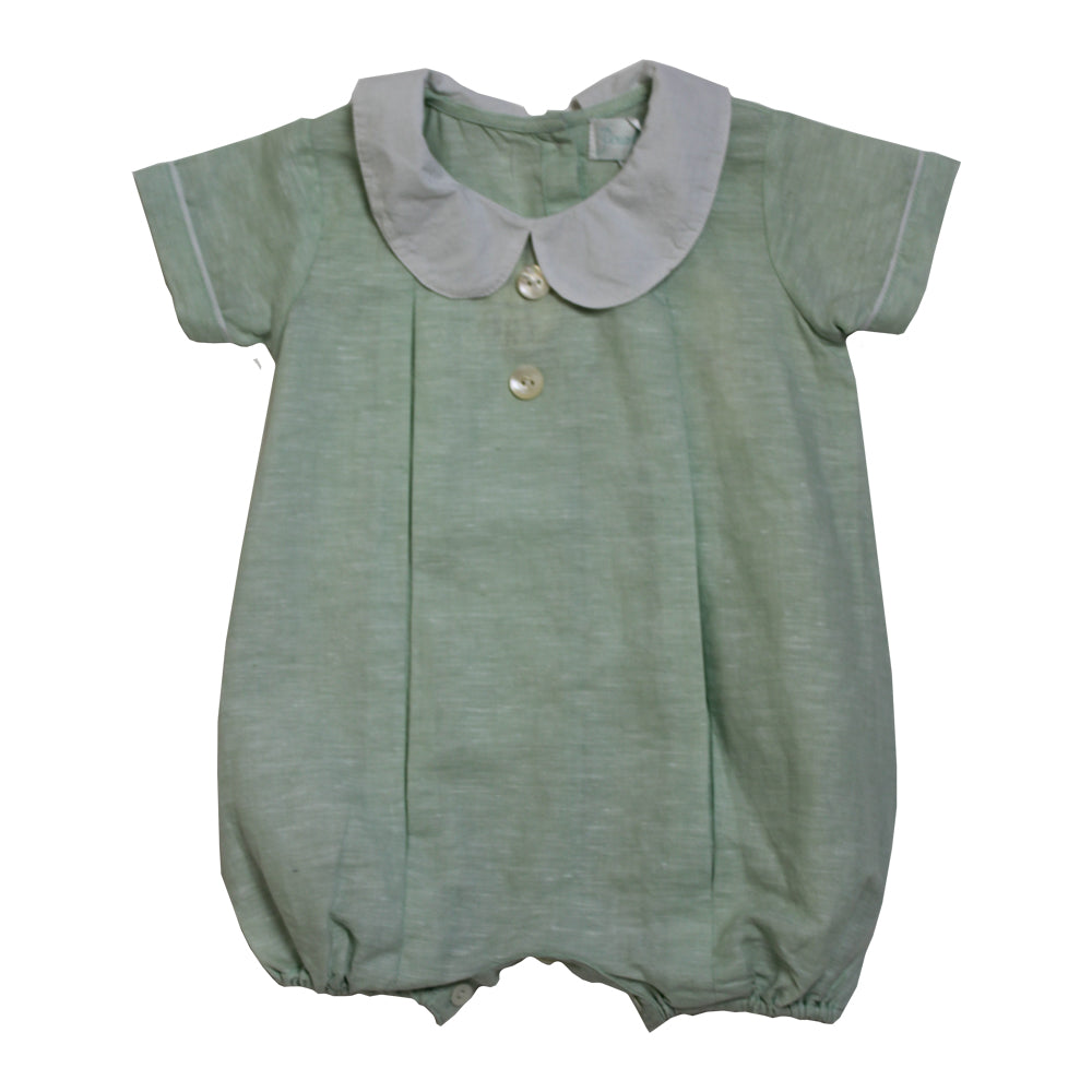 Mint Linen Romper