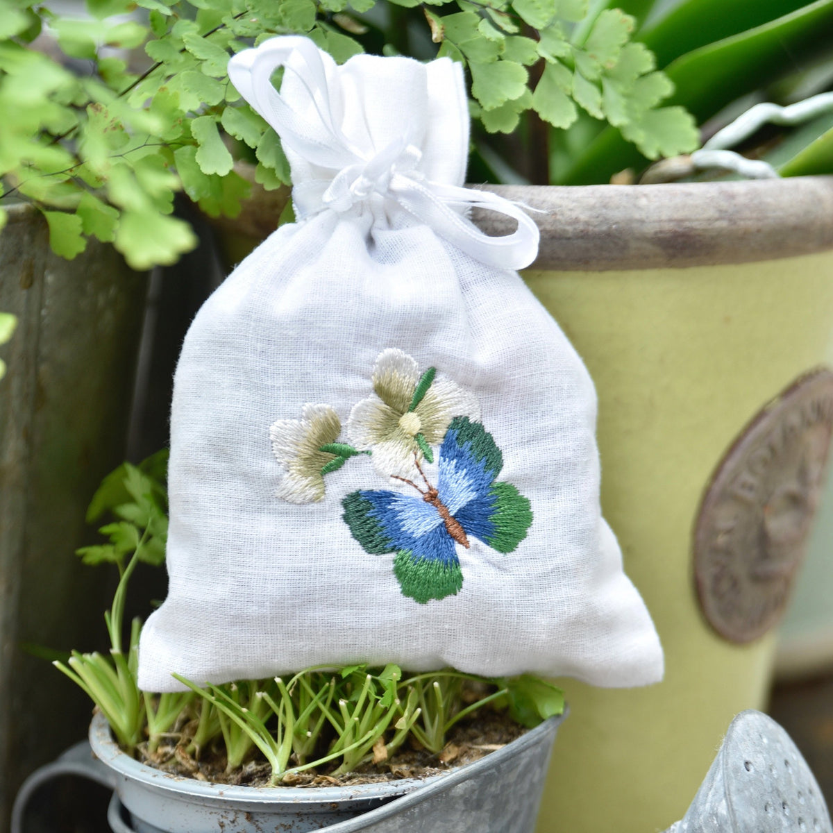 Pack of 3 Blue Butterfly Lavender Sachet
