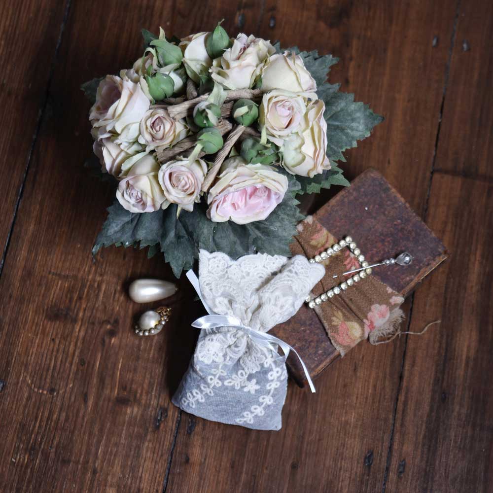 Pack of 3 Lace Embroidered Sachet