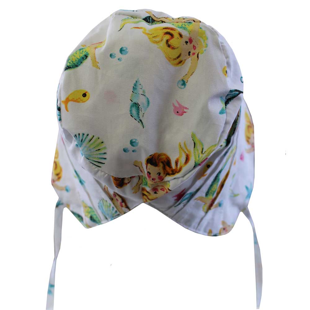 Mermaid Print Baby Bonnet