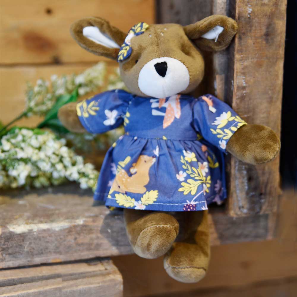 Mrs Deer With Enchanted Forest Dress
