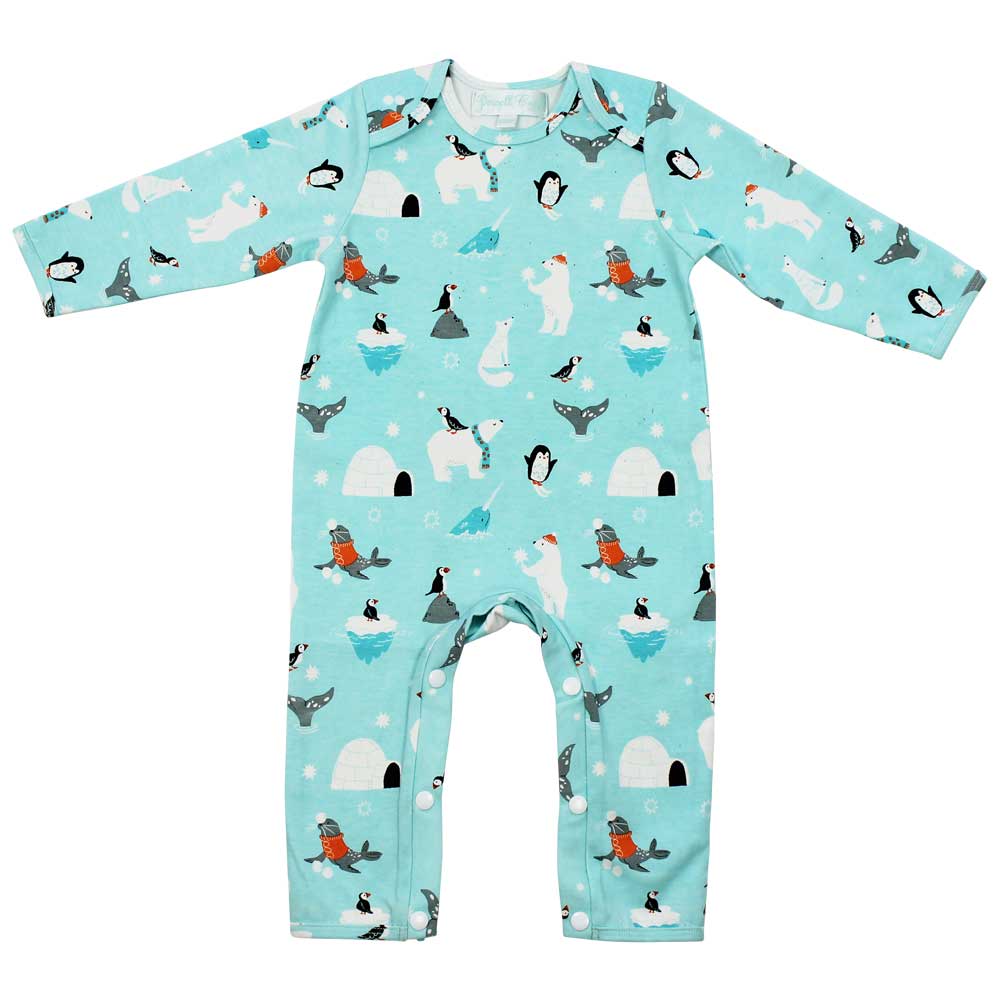 Polar Print Jumpsuit