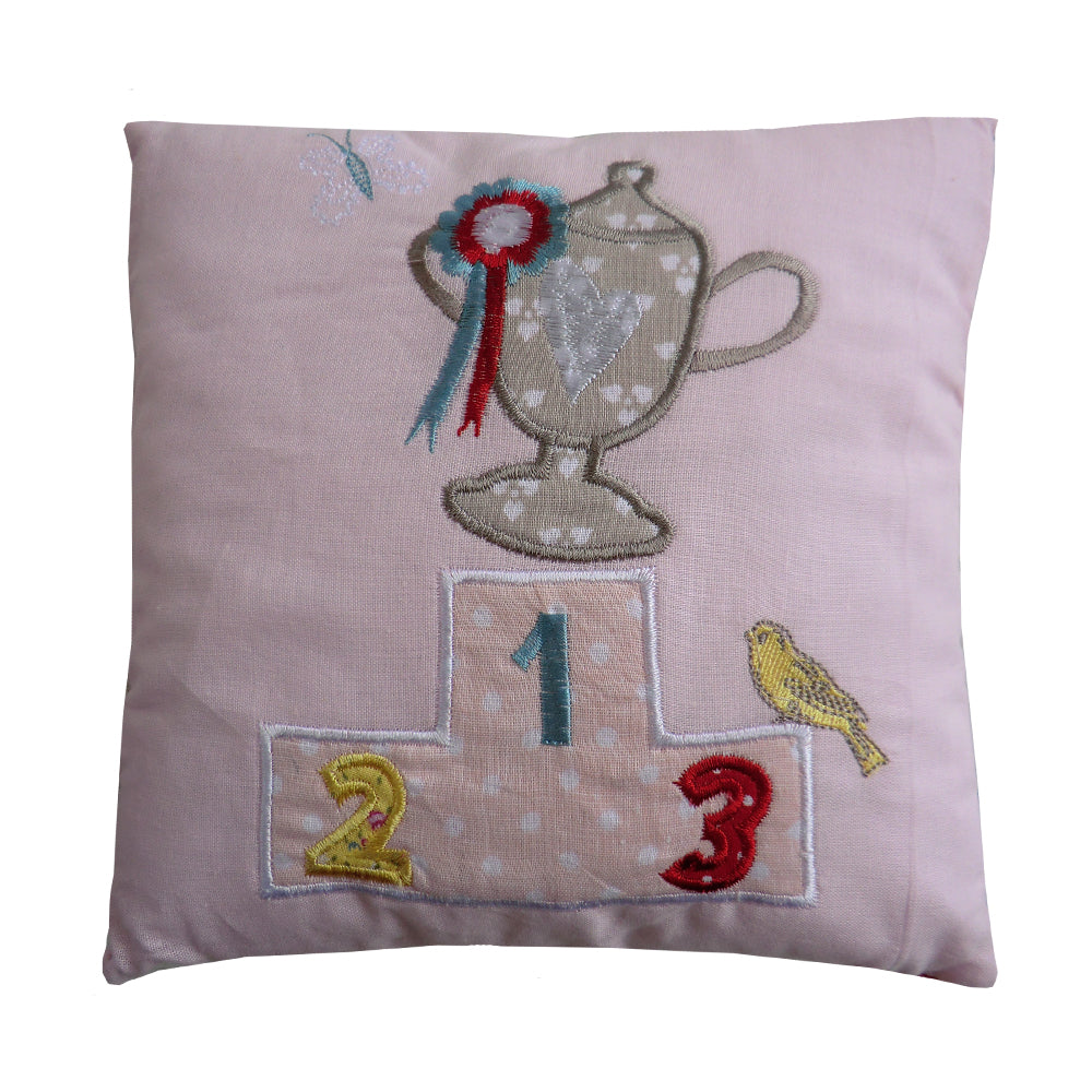 Pony Trophy Mini Cushion