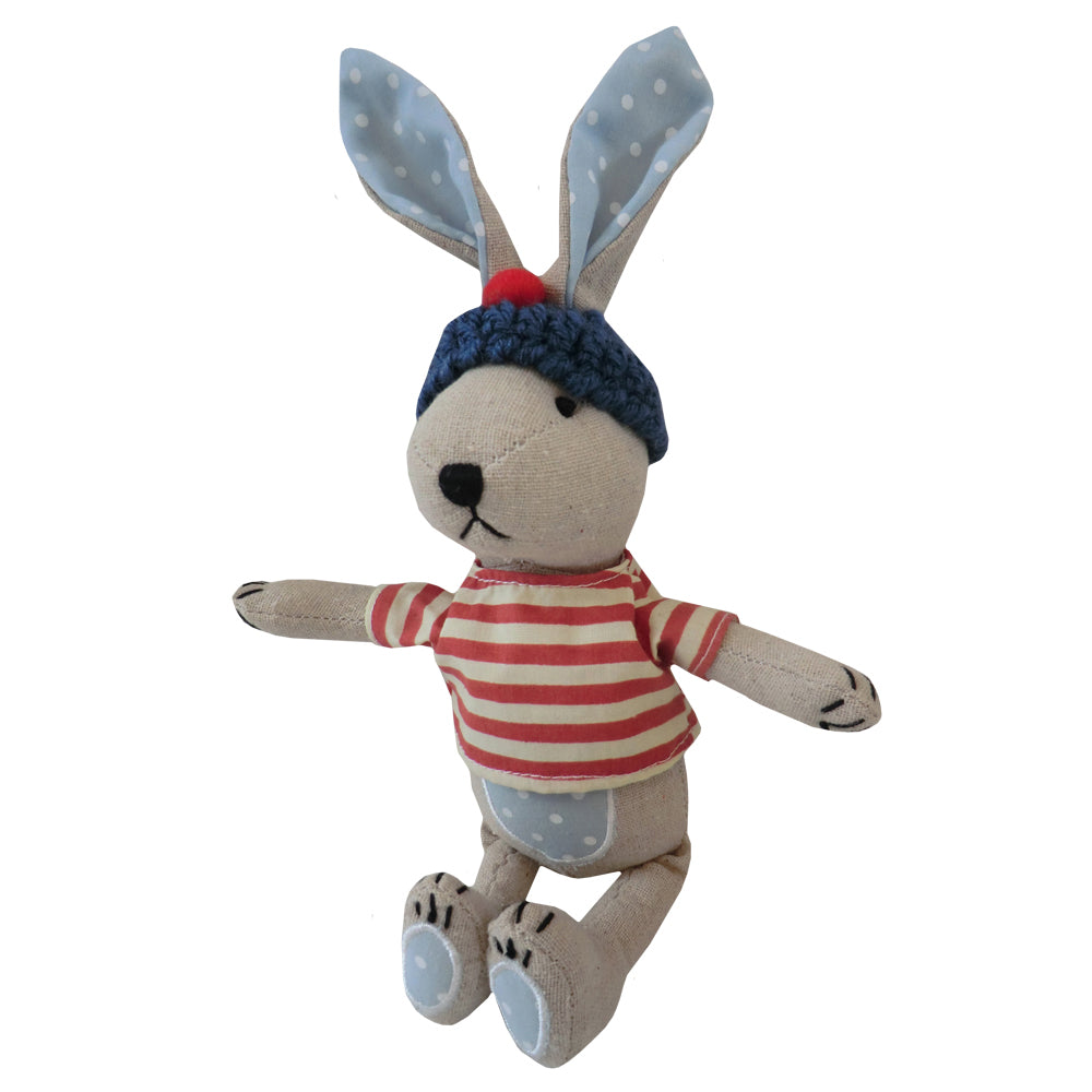 Rabbit Soft Toy with Hat