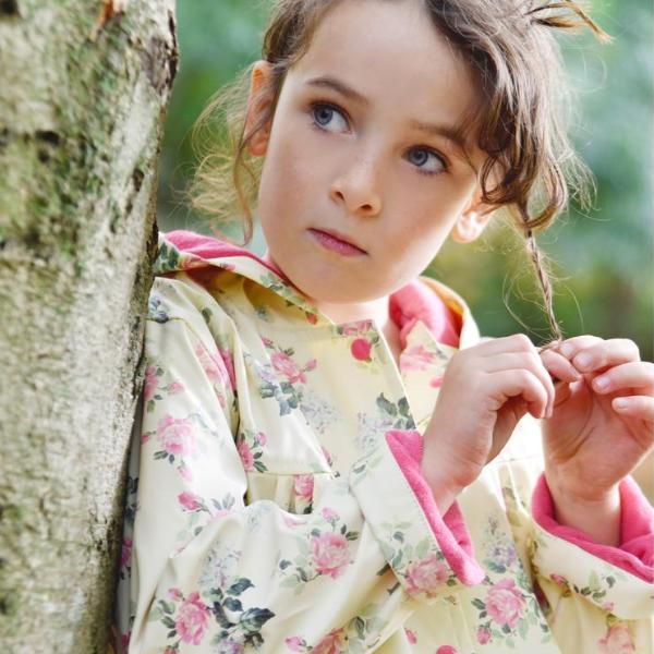 Rose Floral Raincoat