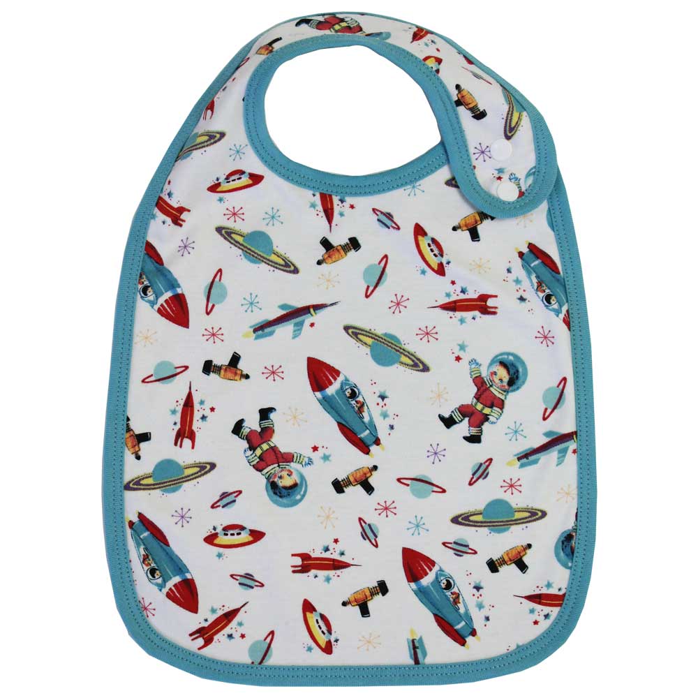 Space Print Bib