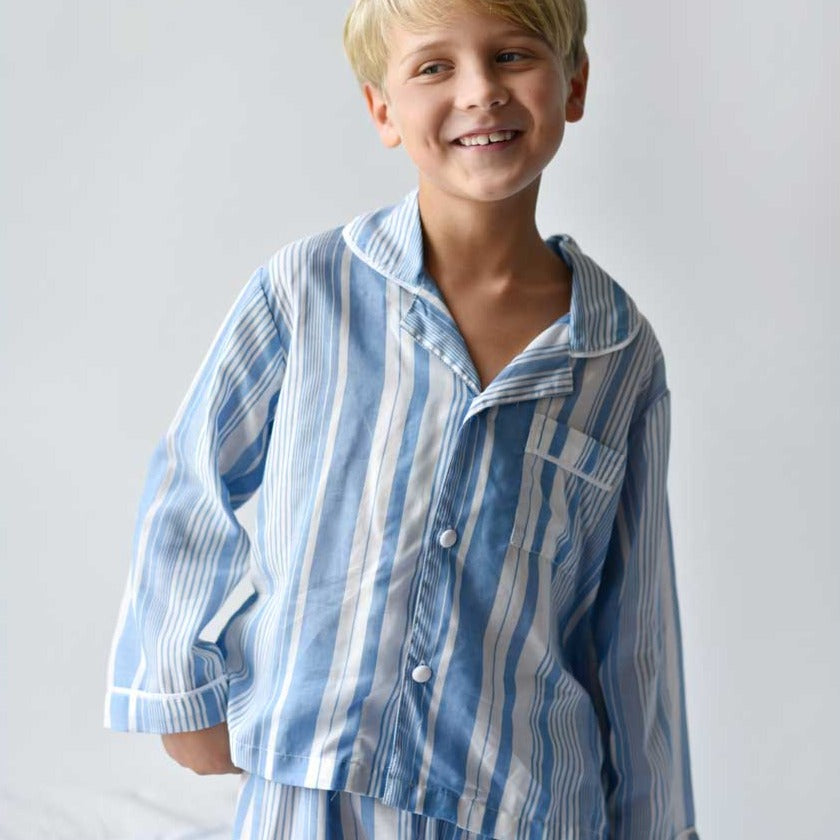 Thomas Blue & White Stripe Boys Pyjamas