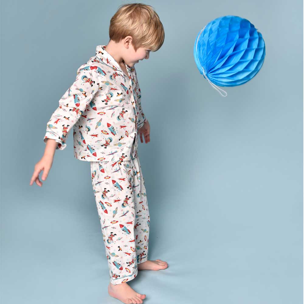 Hugo Space Print Children Pyjamas