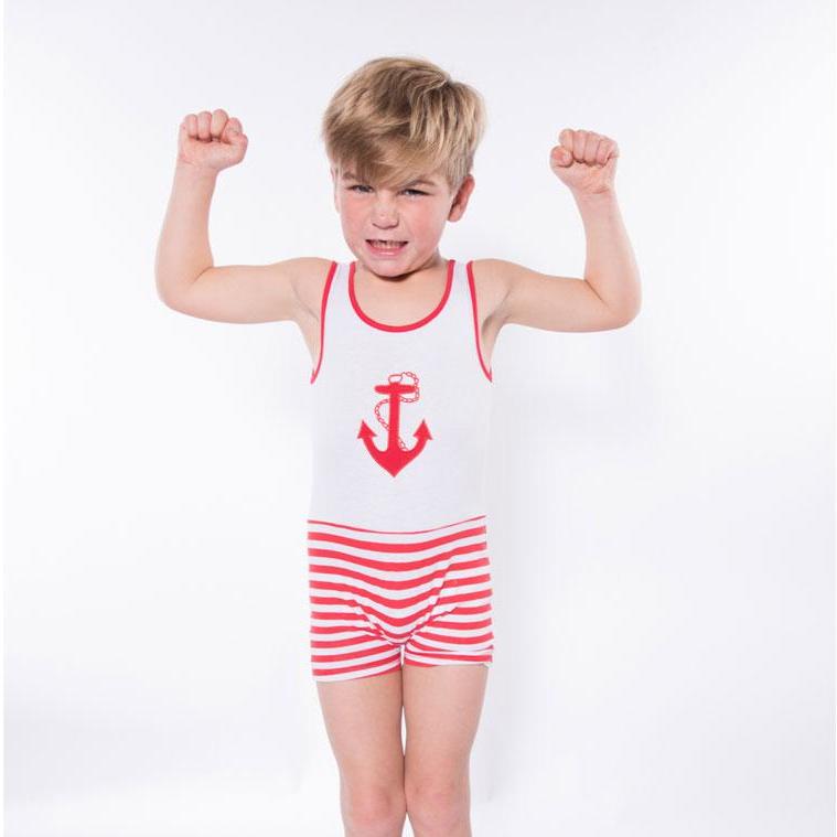 Anchor All In One Swimsuit