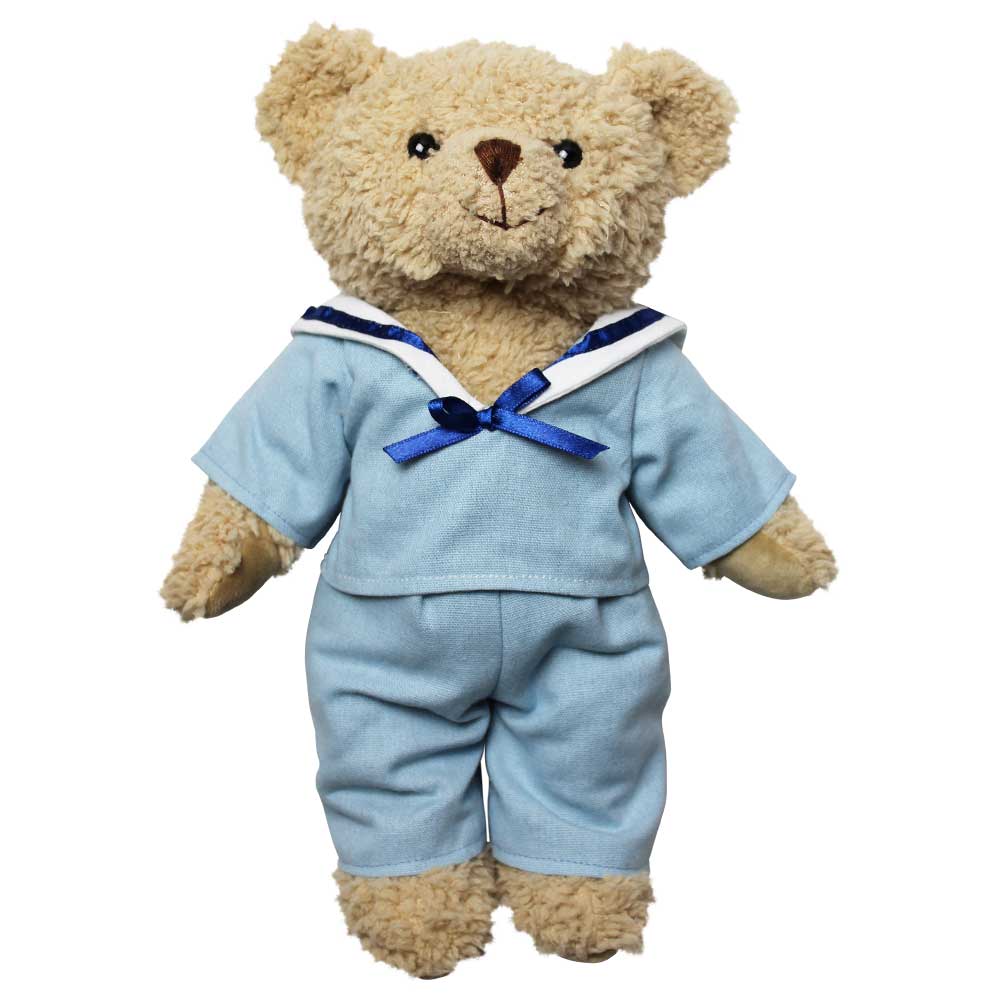 Teddy Bear With Blue Sailor Suit