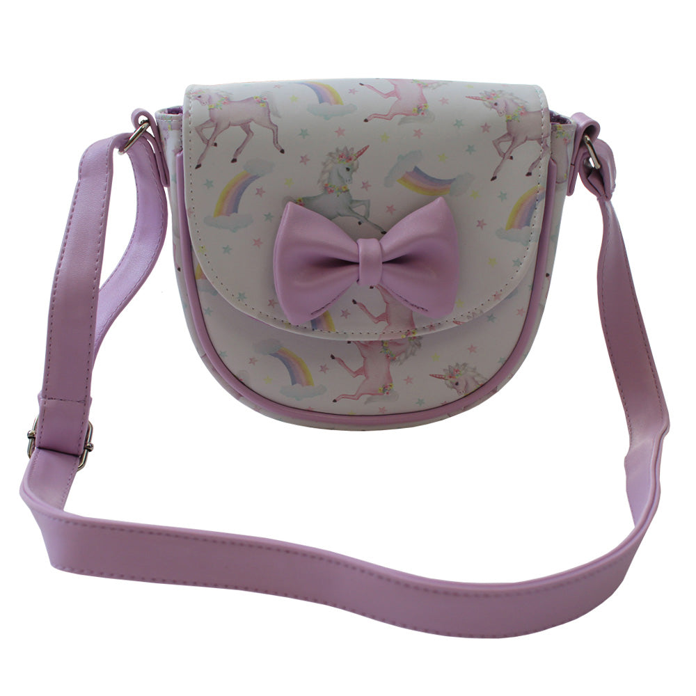 Unicorn Print Mini Handbag