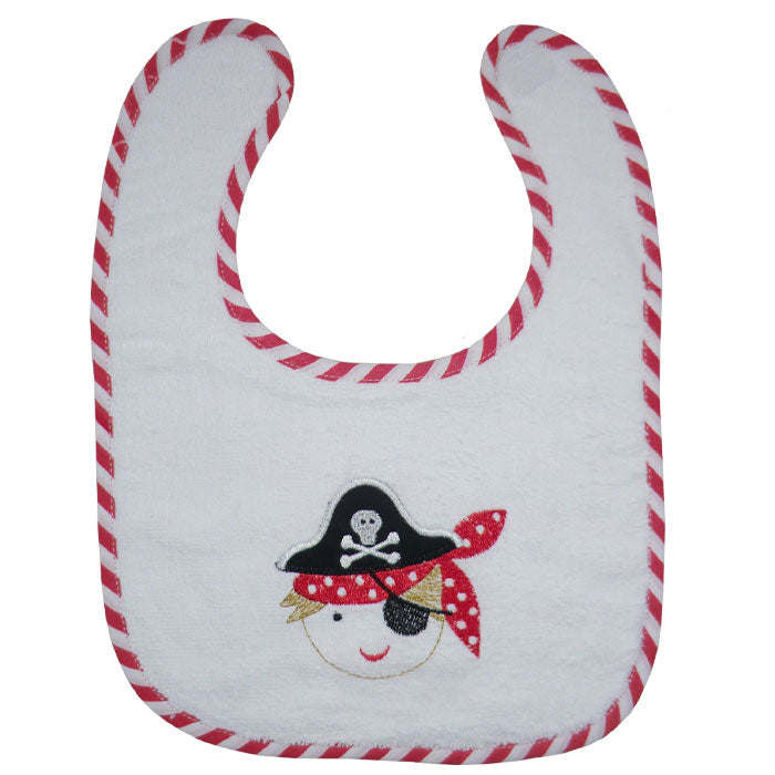 Towelling Pirate Bib