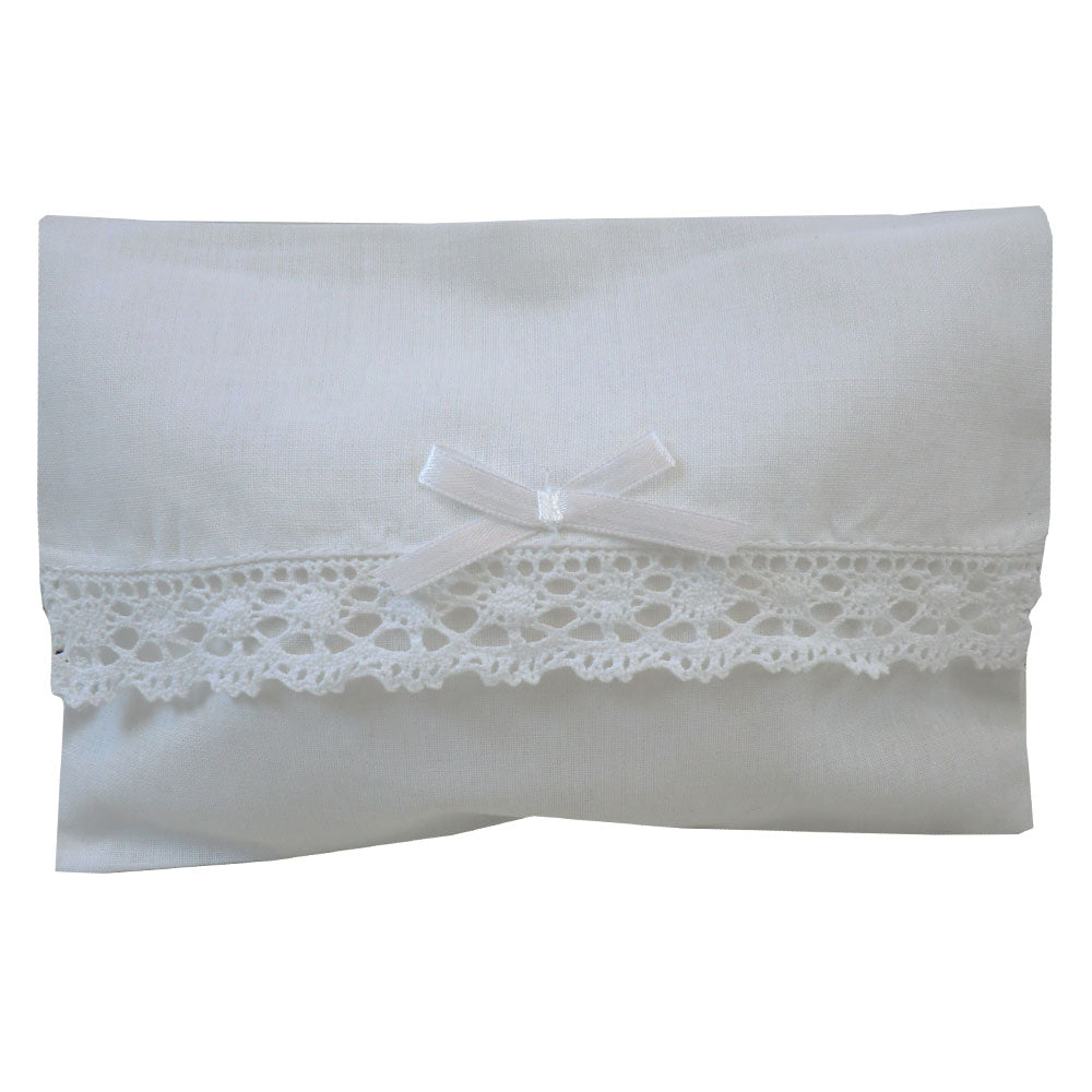 Pack of 3 White Filled Cotton Envelope
